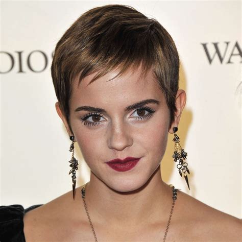 emma watson pixie cut 2024.